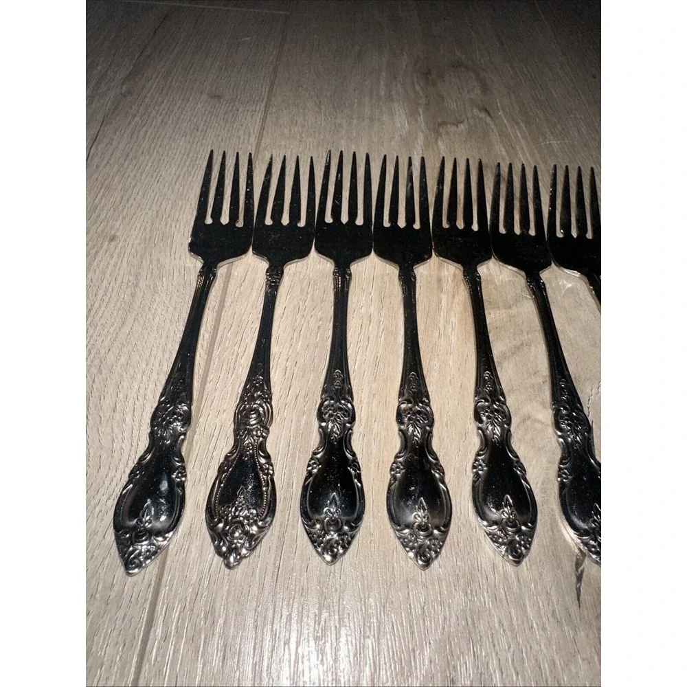 Oneida Community LOUISIANA 7 Salad Forks‎ 6-3/4